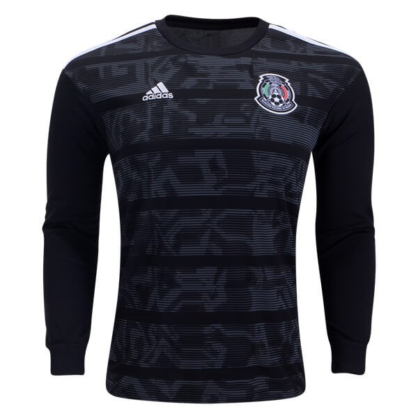 Camiseta Mexico Replica Primera Ropa ML 2019 Negro